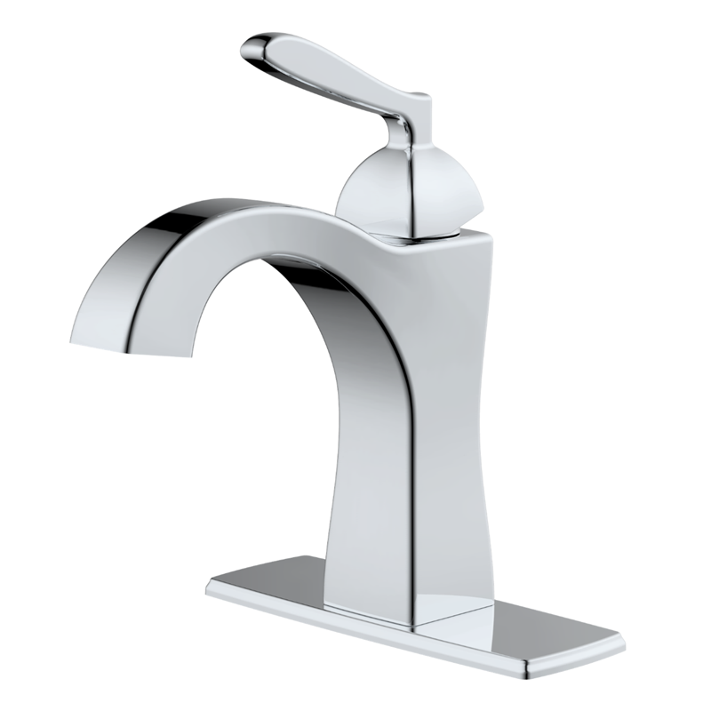 Arden<br /><br />
 series Single handle bathroom faucet fit 1 hole or 3 hole Installation