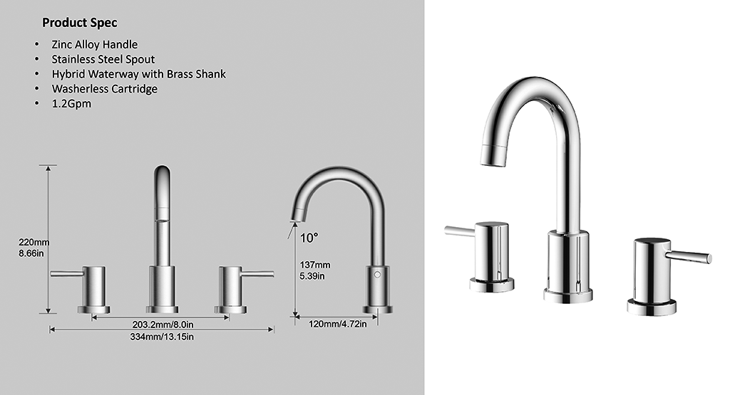 113110308 Taymor Collection 8in Watersense certified Faucet Two-handle Centerset Lavatory Faucet-07