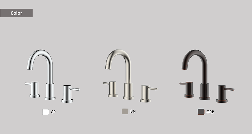 113110308 Taymor Collection 8in Watersense အသိအမှတ်ပြု Faucet Two-handle Centerset Lavatory Faucet-07