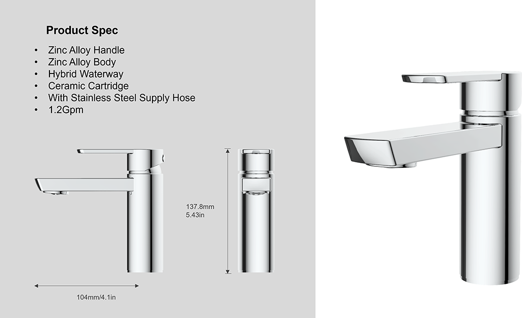 11311168 Faucet Prime Collection Faucet Faleta'ele Fa'aonaponei Fa'aopoopoina se Pa'i Fa'afouina i le Fale-08