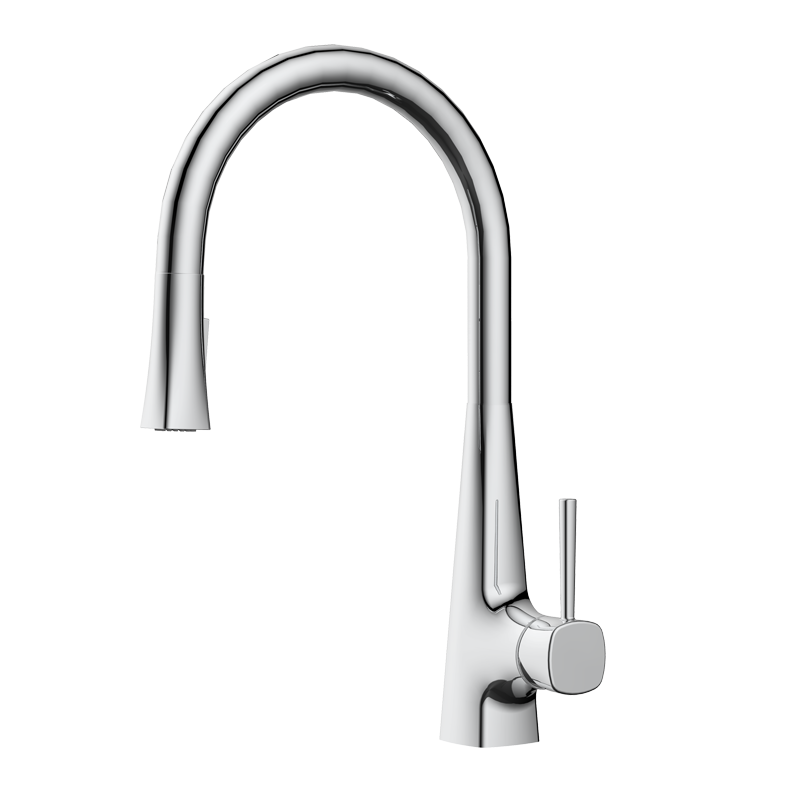 121010511034 Pull-down kitchen faucet