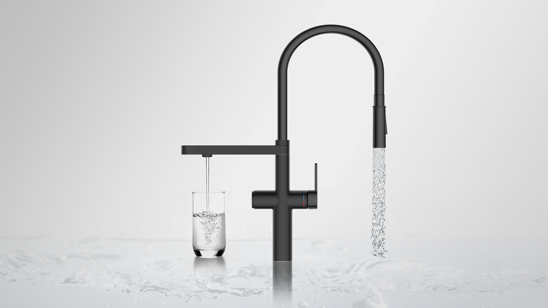2In1 Kitchen Faucet with filter function
