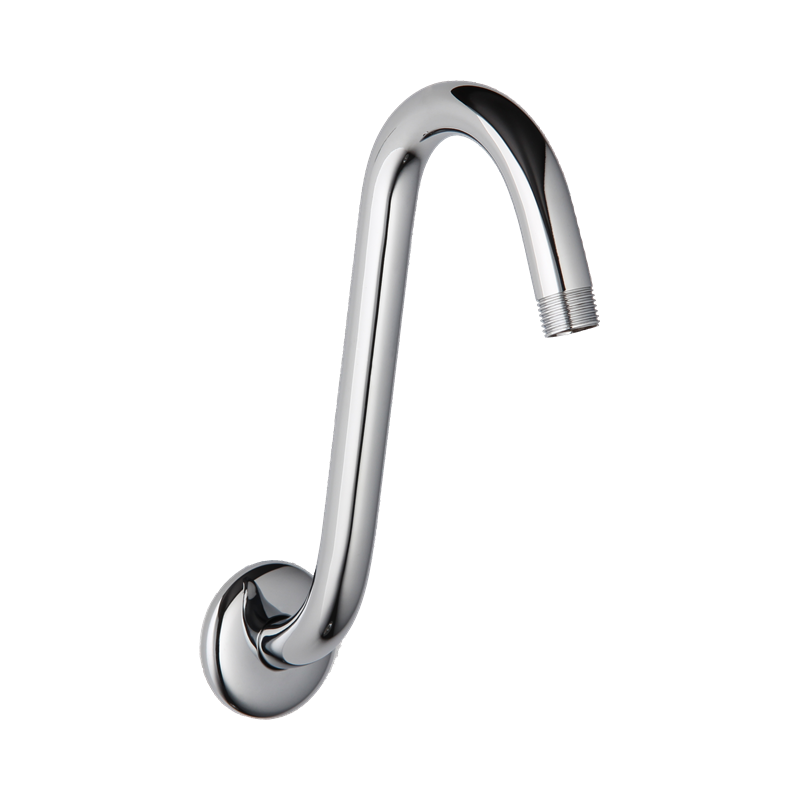 Brass shower arm