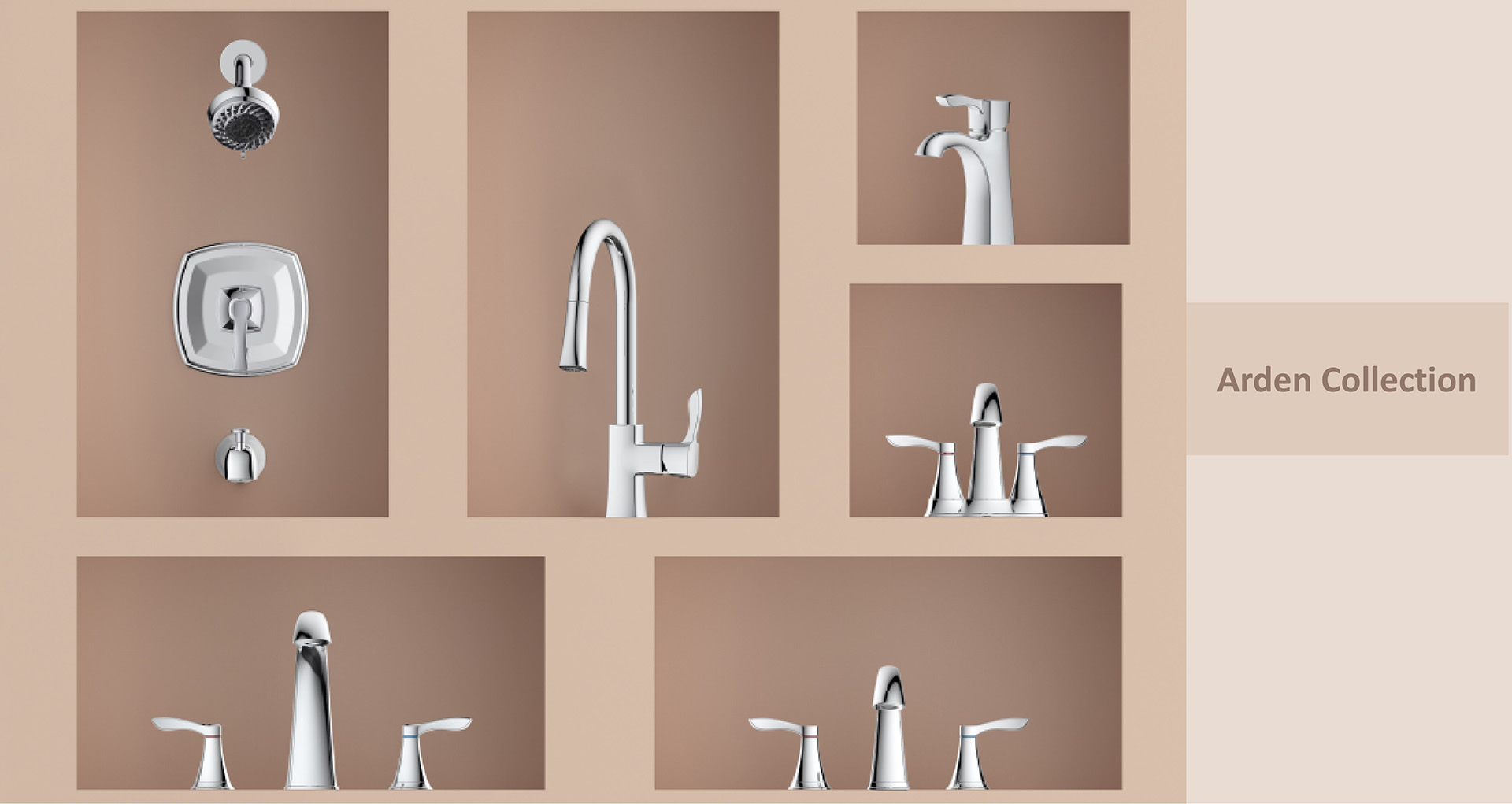 Arden Single Lever Bathroom Faucet