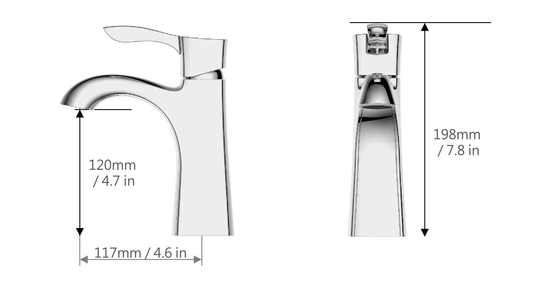 Arden Single Lever Bathroom Faucet