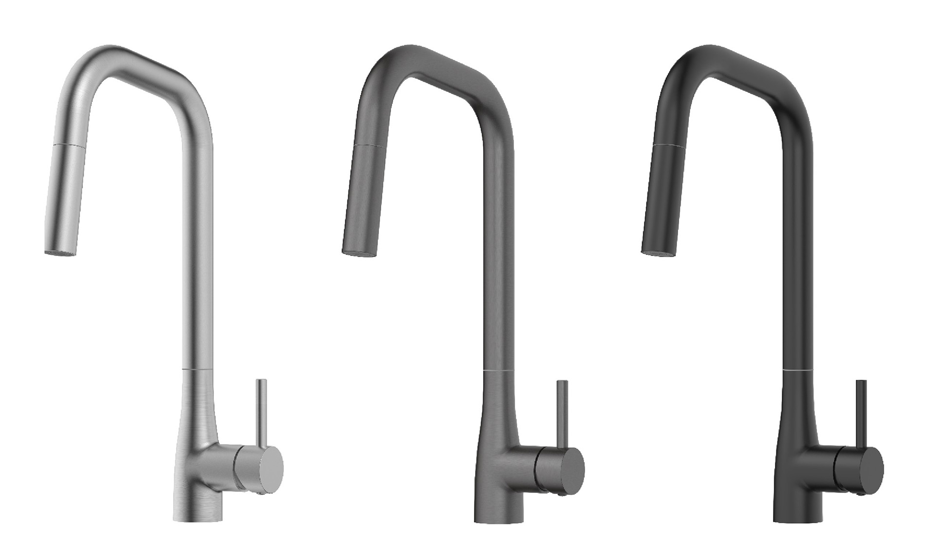 Aria 7-Shaped Pull-down Kitchen Faucet