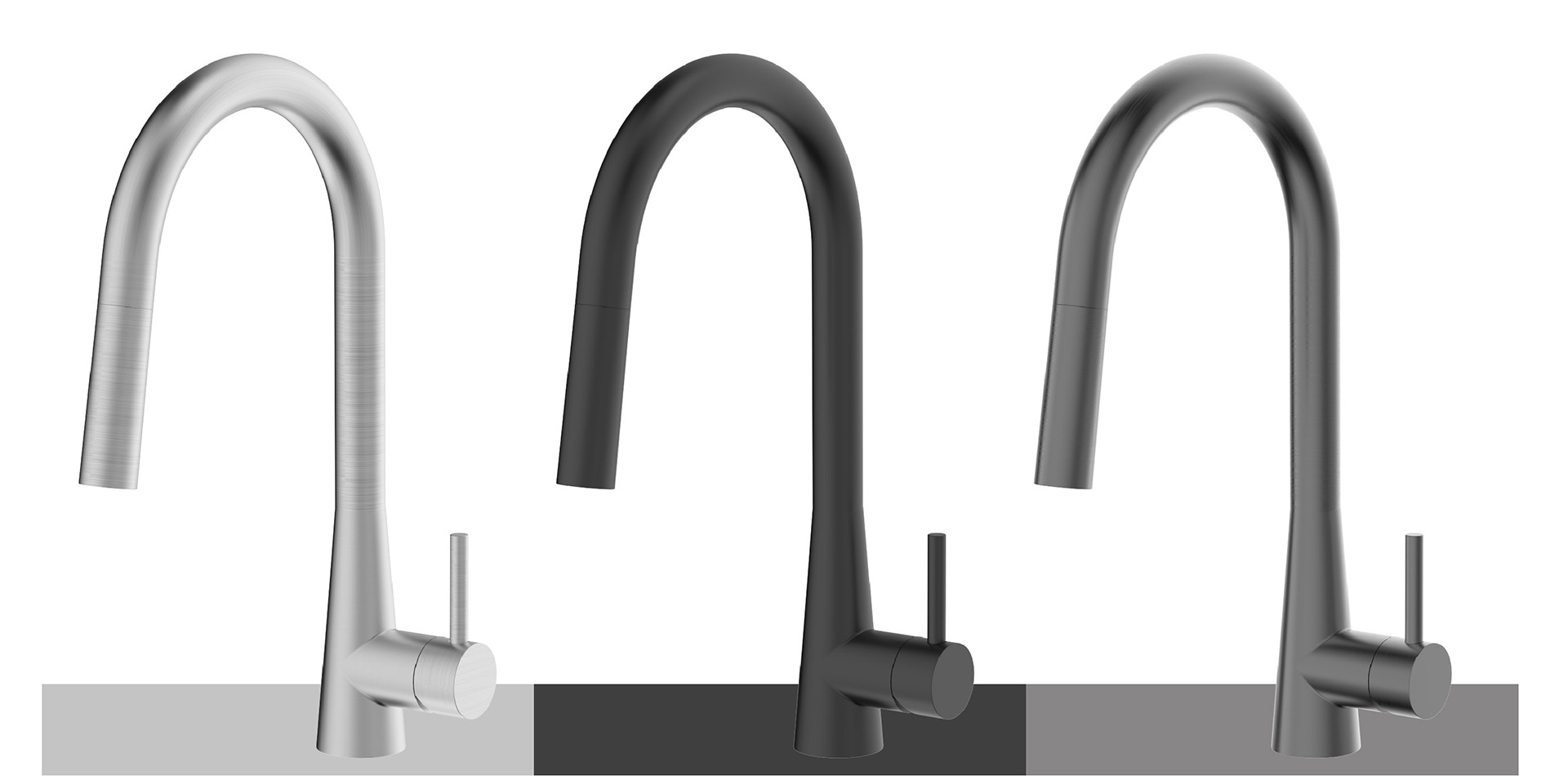 Aria U-Shaped Pull-down Kitchen Faucet