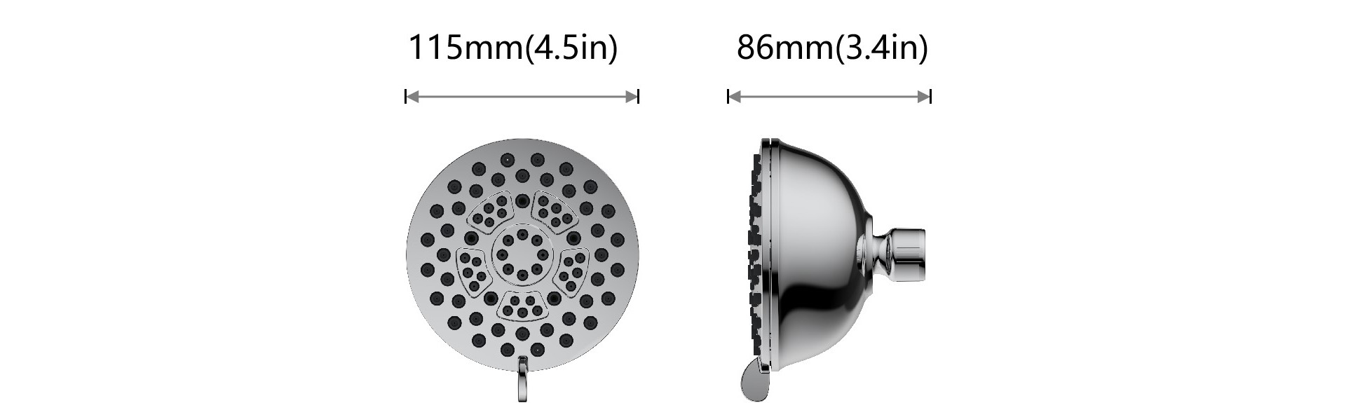 Bloom Series 9-Setting Shower head