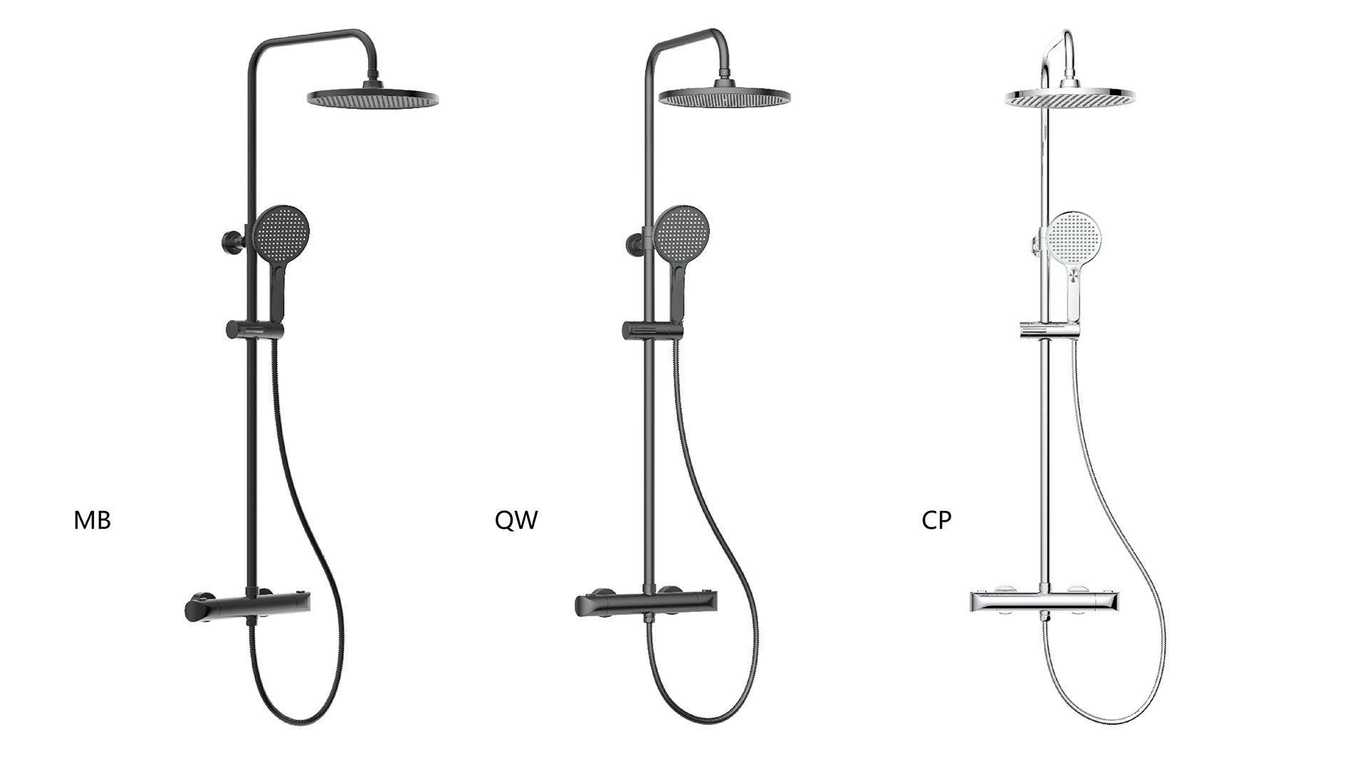 Cool Touch Design Thermostatic Shower System