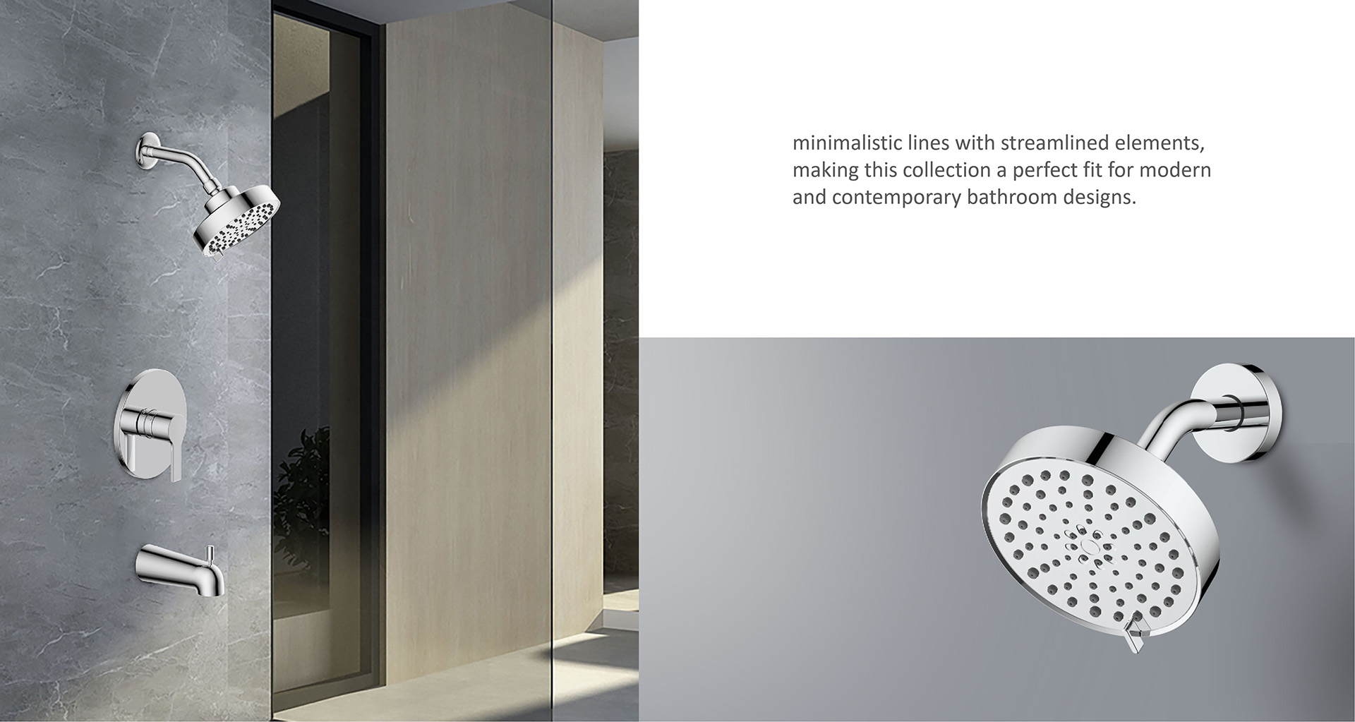 Ealing Series 4-Setting Shower head