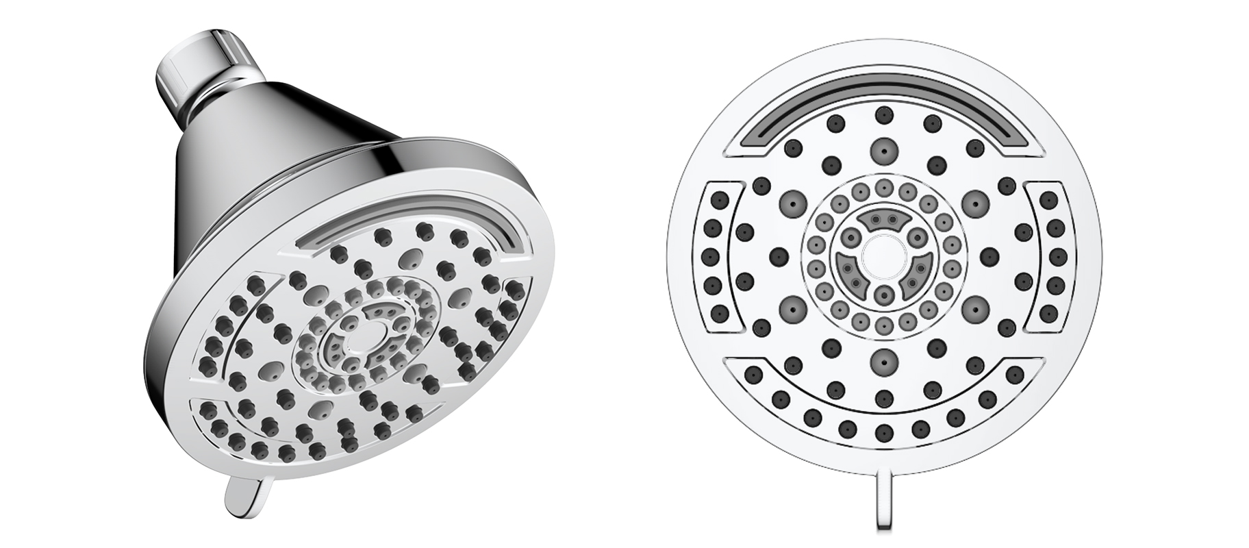 Eden Series 7-Setting Shower head