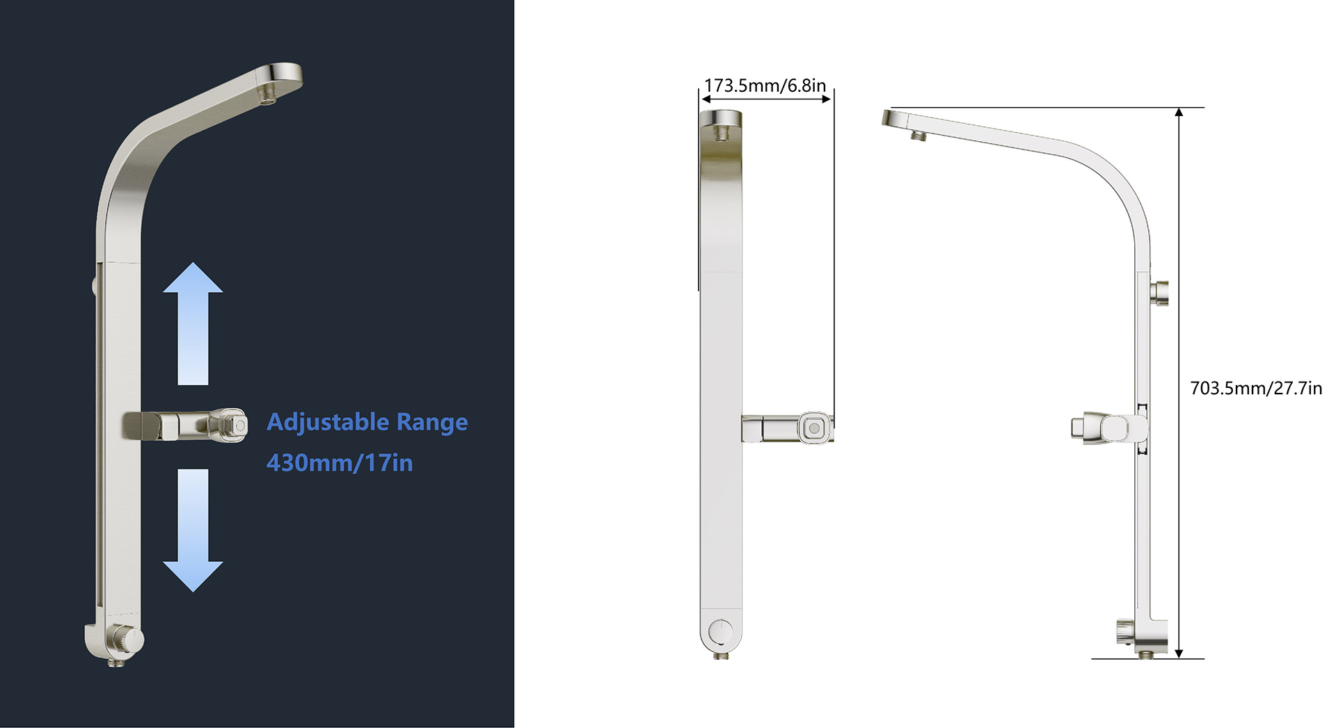 Elena Magnetic Shower System