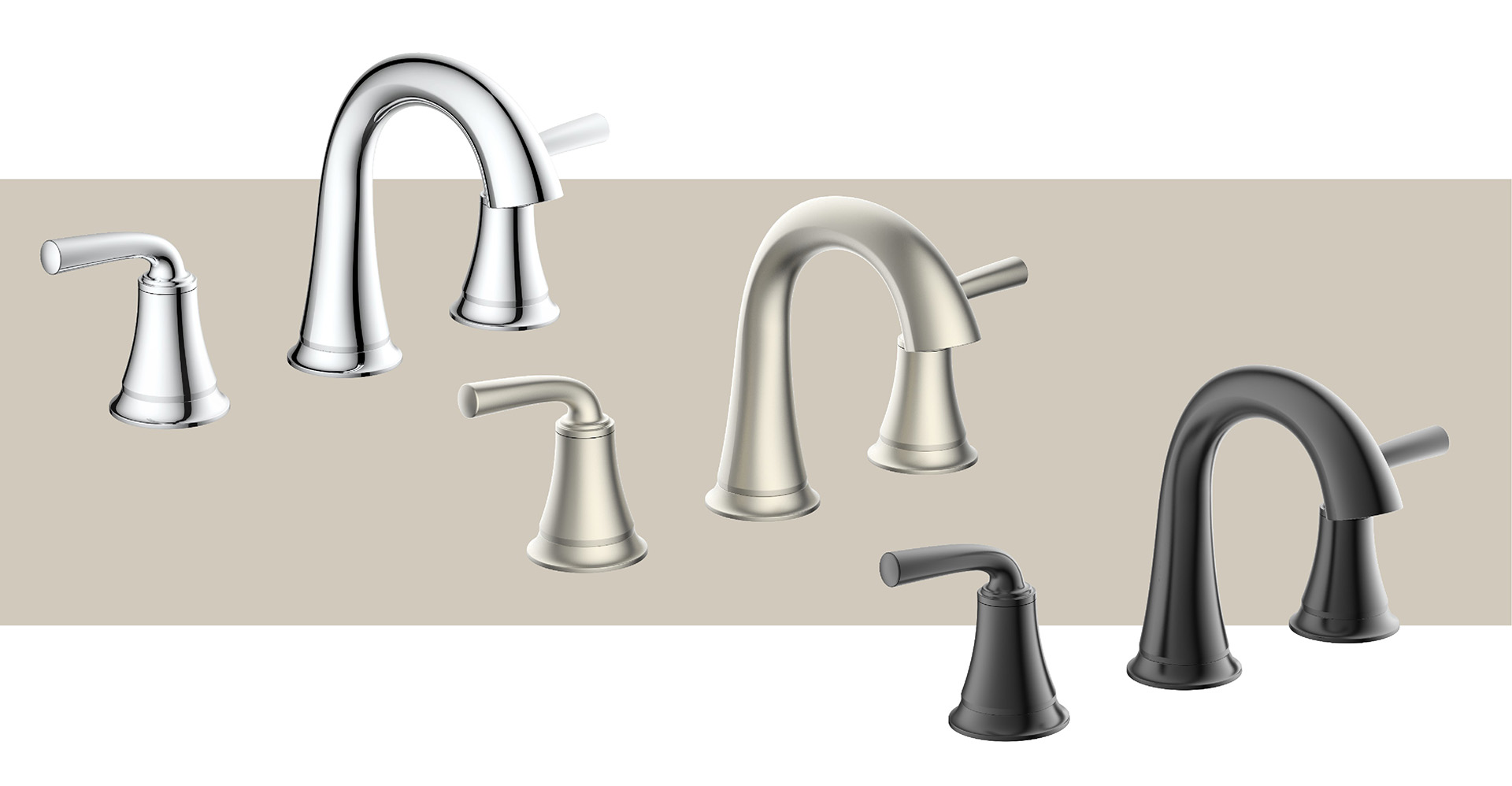Elio 8” Centerset Bathroom Faucet