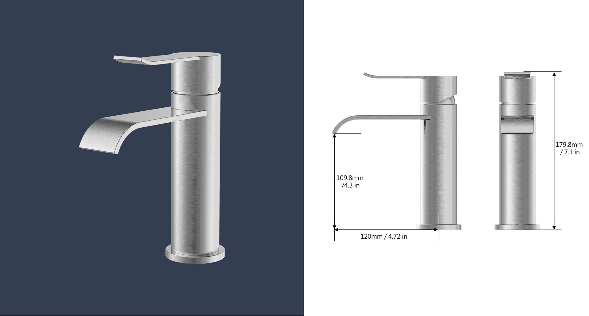 Elite Single Handle Bathroom Faucet