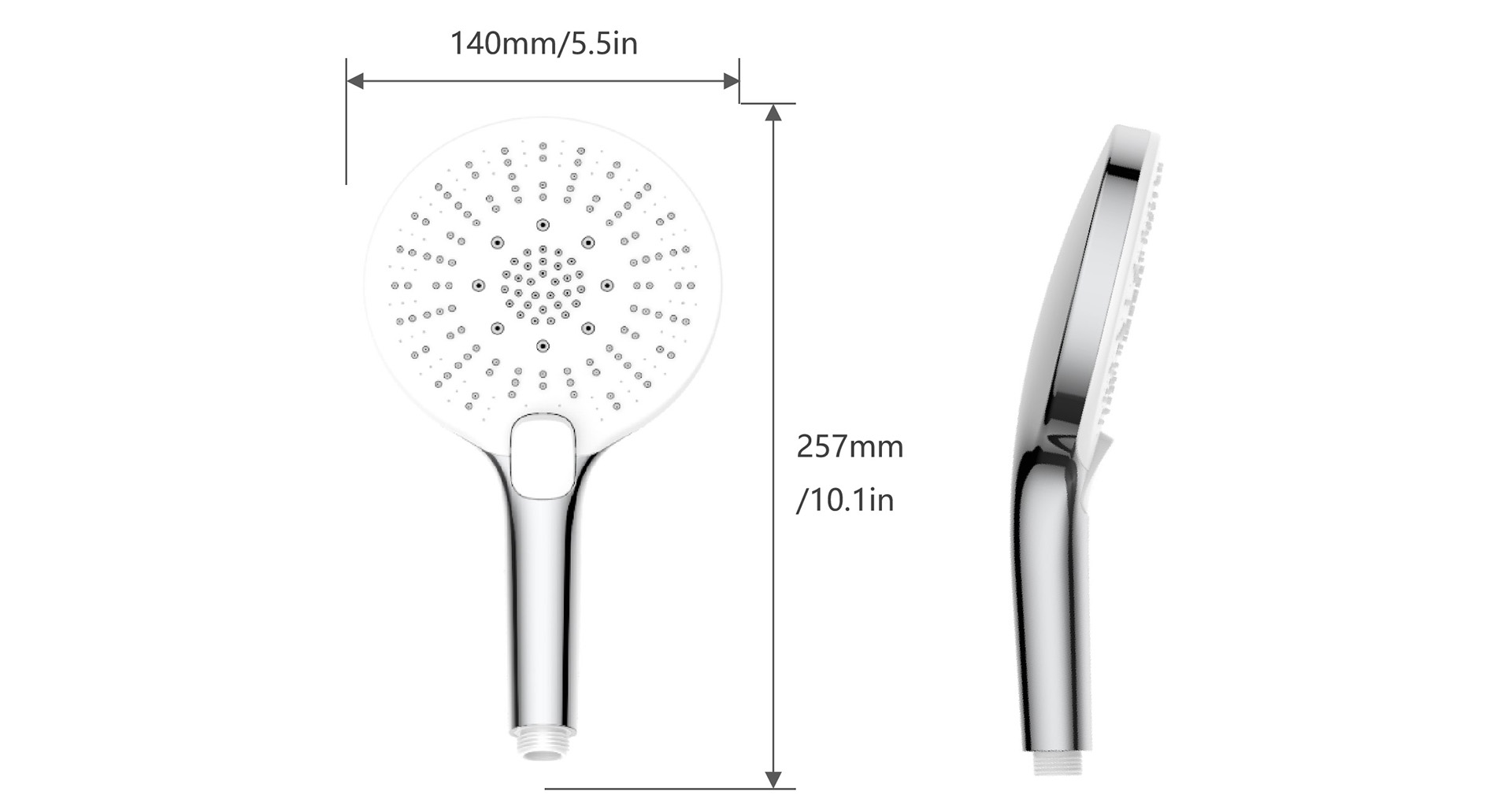 Giant-3F-Button-Handheld-Shower