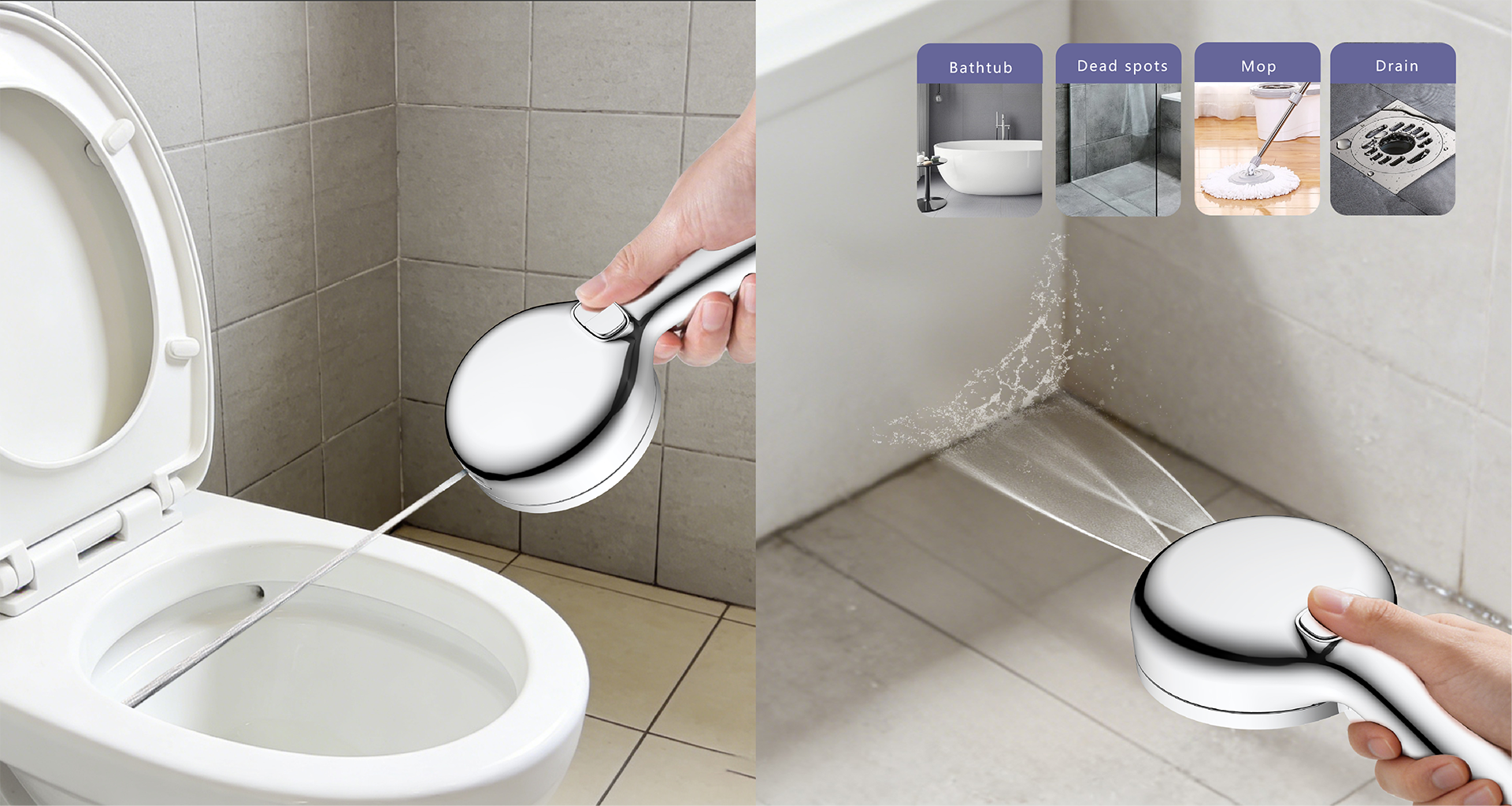 Gilson Series 11-Setting Handheld Shower