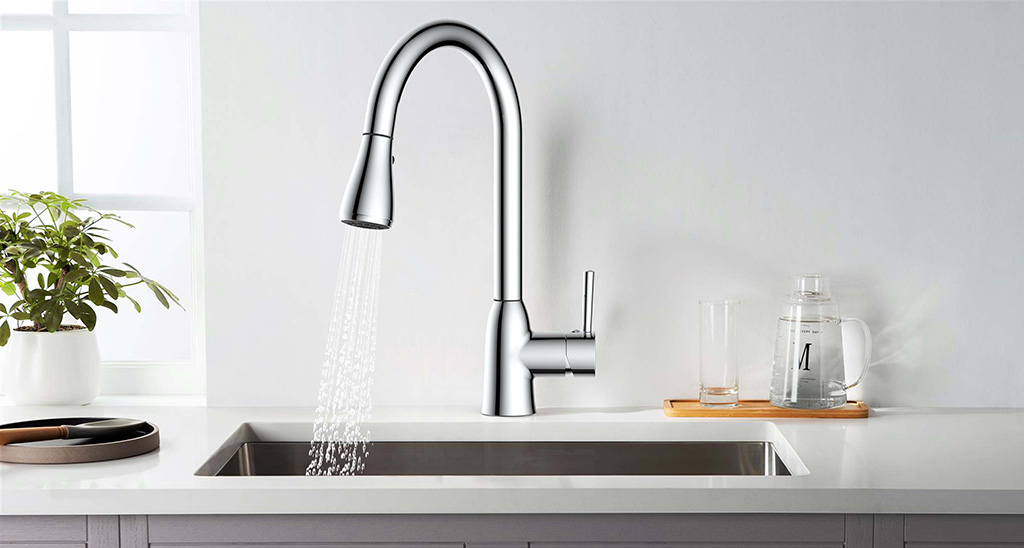 Hera Collection Kitchen Faucet nge 3F Tsala Phantsi Isitshizi 12101181-02