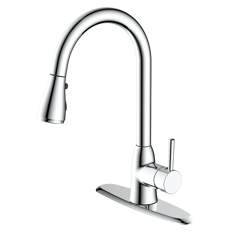 Hera Collection Kitchen Faucet with 3F Pull-Down Spray 12101181