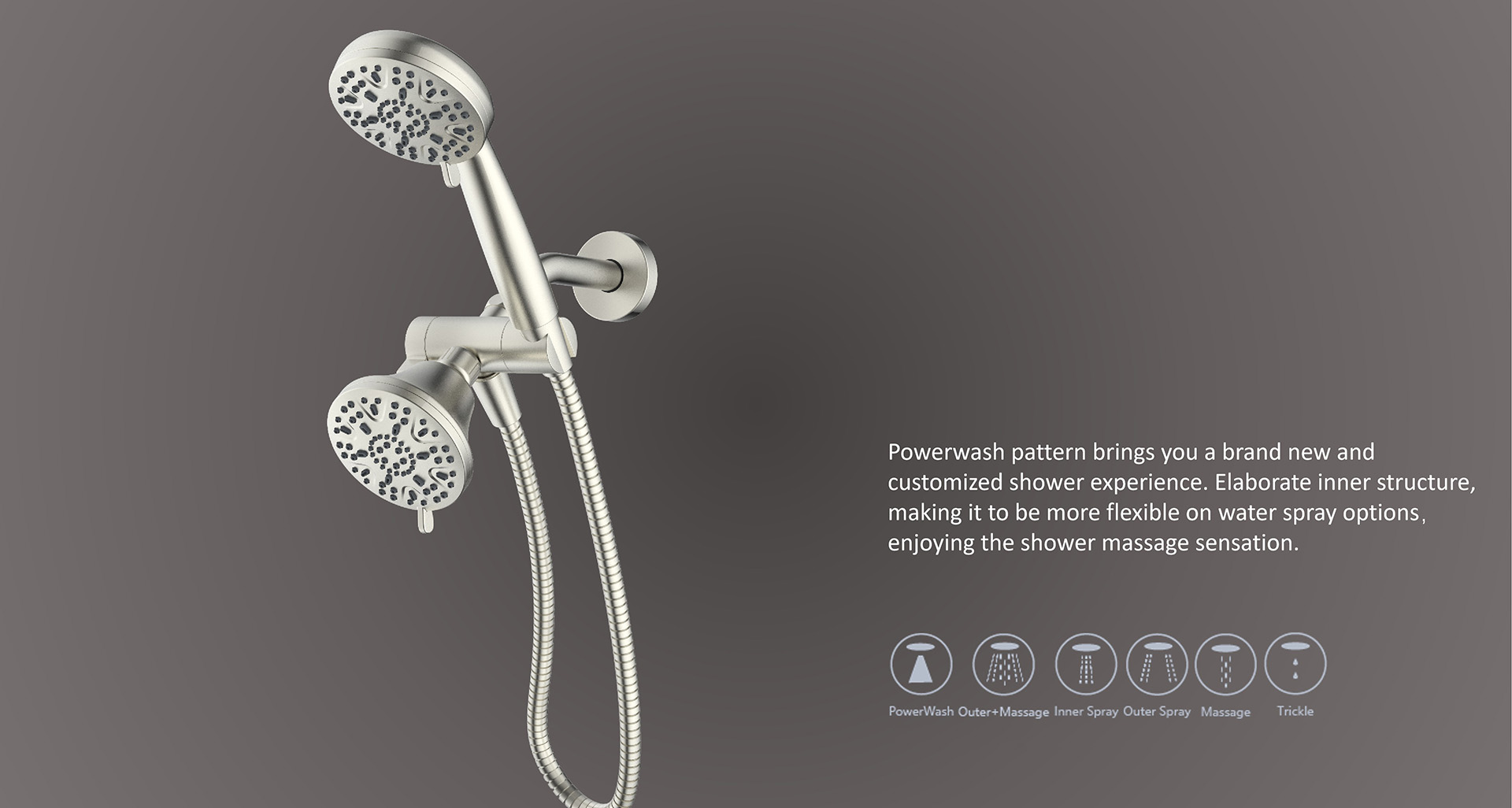 TMaria Series 6-Setting Shower head