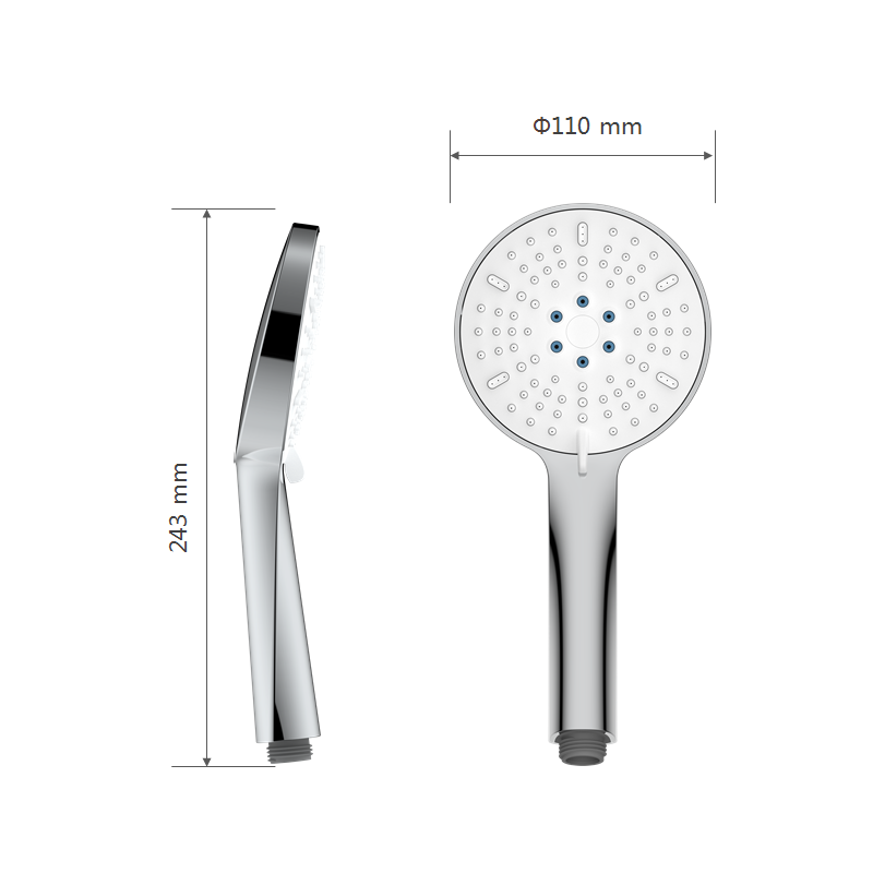 Նոր ոճի 3F Pressure Boost Shower 716901 handheld Showe-5