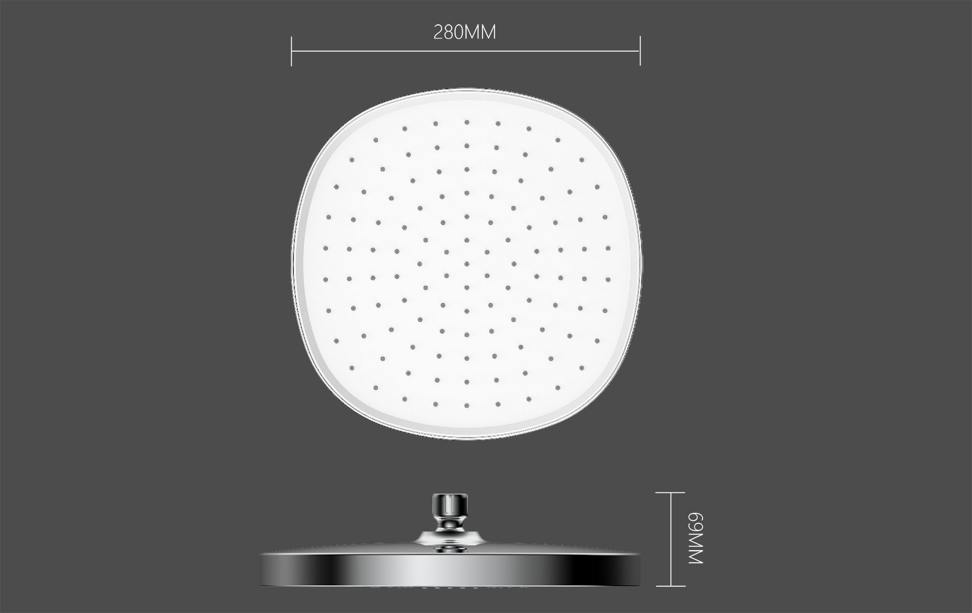 Rico Raincan Shower
