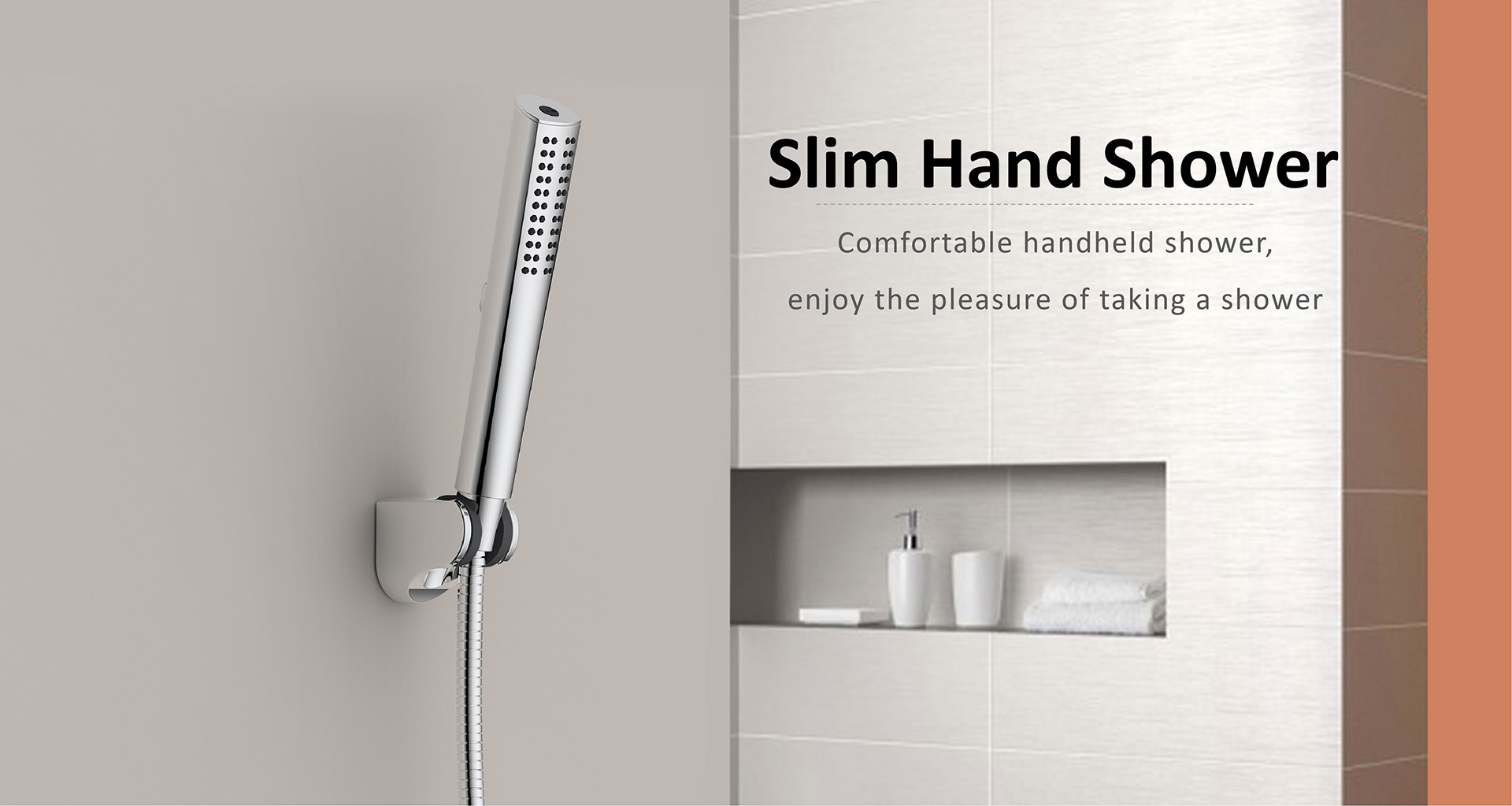 Slim Series 2-Setting Handheld Shower