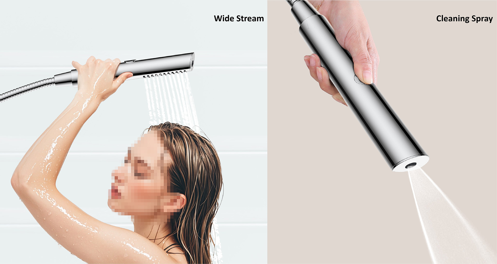 Slim Series 2-Setting Handheld Shower