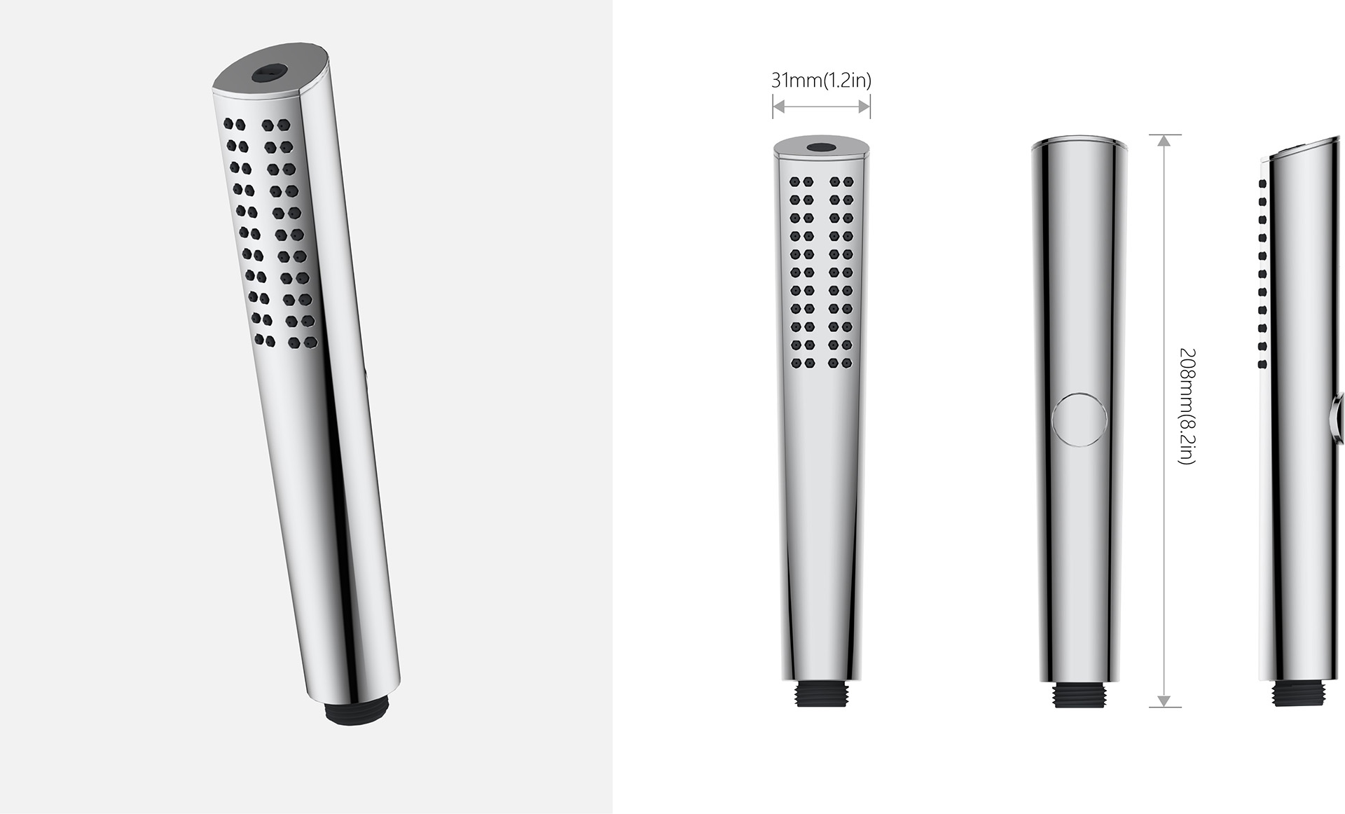 Slim Series 2-Setting Handheld Shower