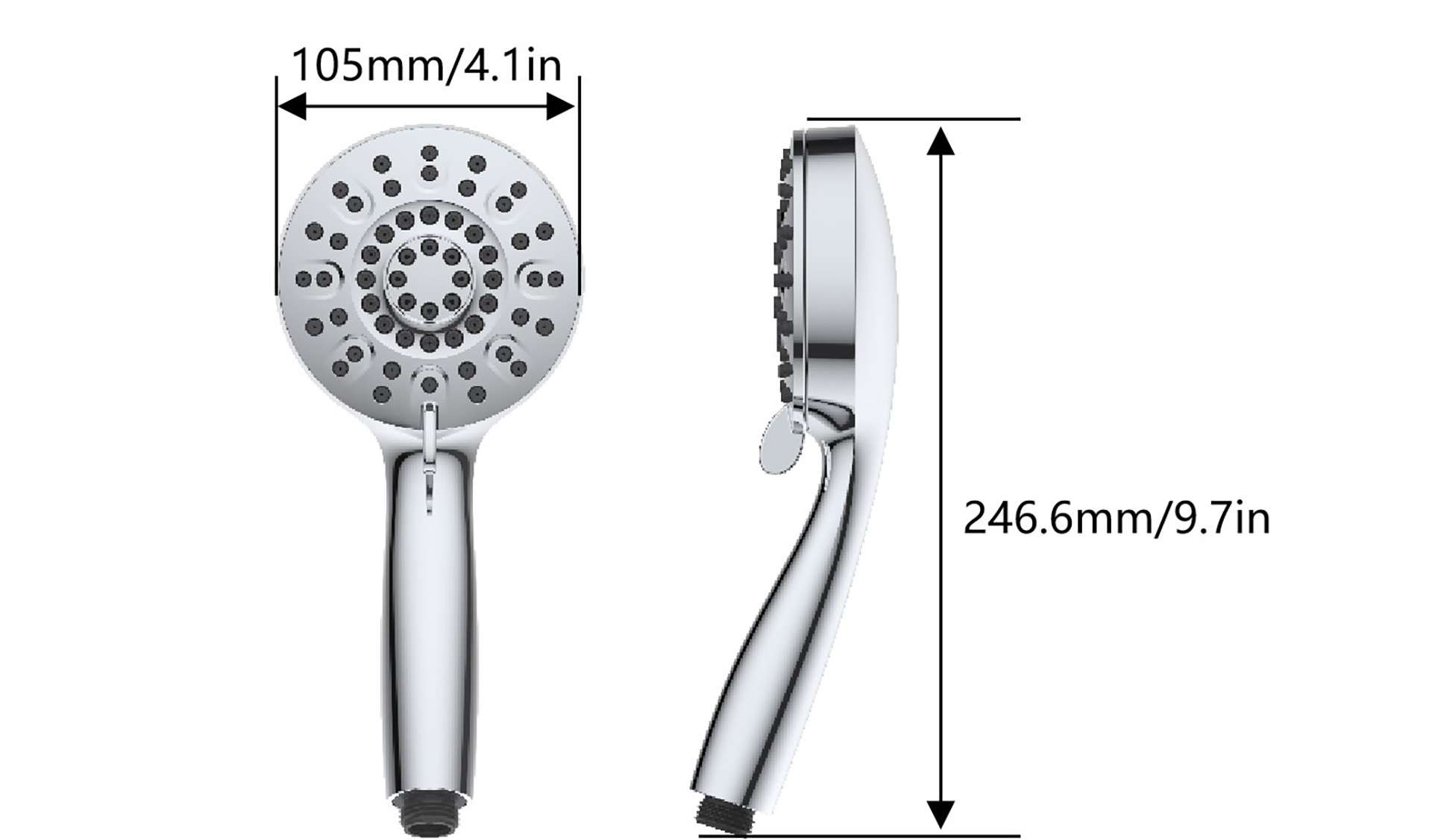 Talis Series 5-Setting Handheld Shower