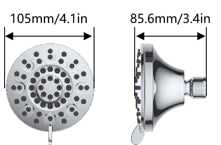Talis Series 5-Setting Shower head