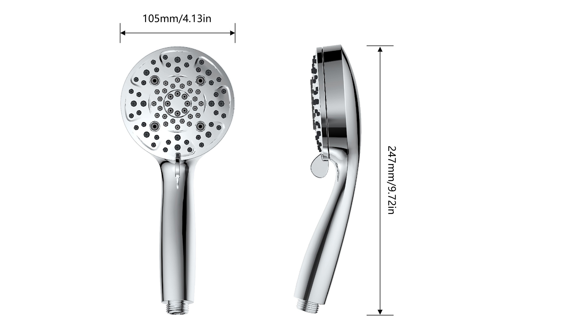Talis Series 6-Setting Handheld Shower