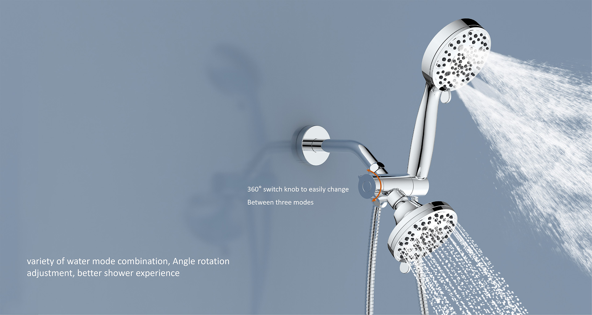 Talis Series 6-Setting Shower Combor