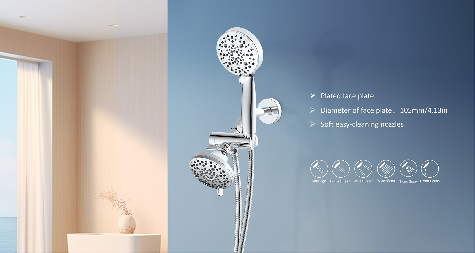 Talis Series 6-Setting Shower head