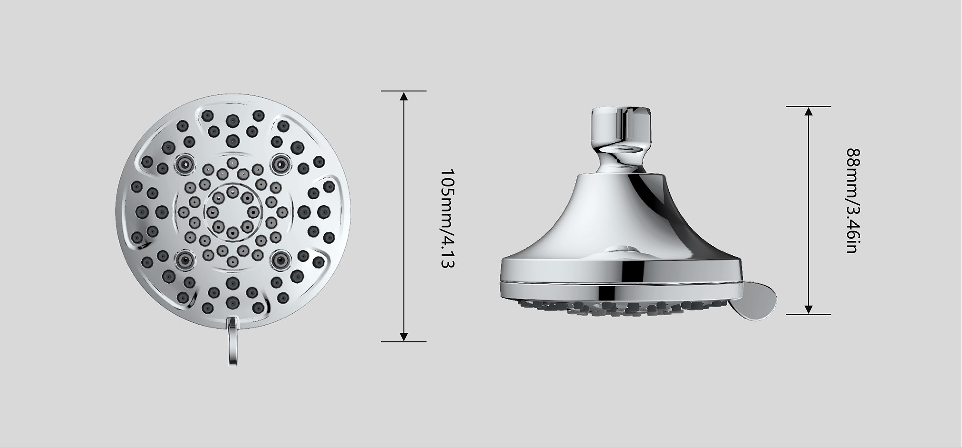 Talis Series 6-Setting Shower head