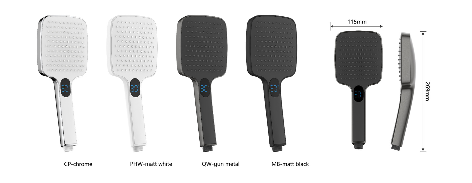 Thermora-LED-Handheld-Shower