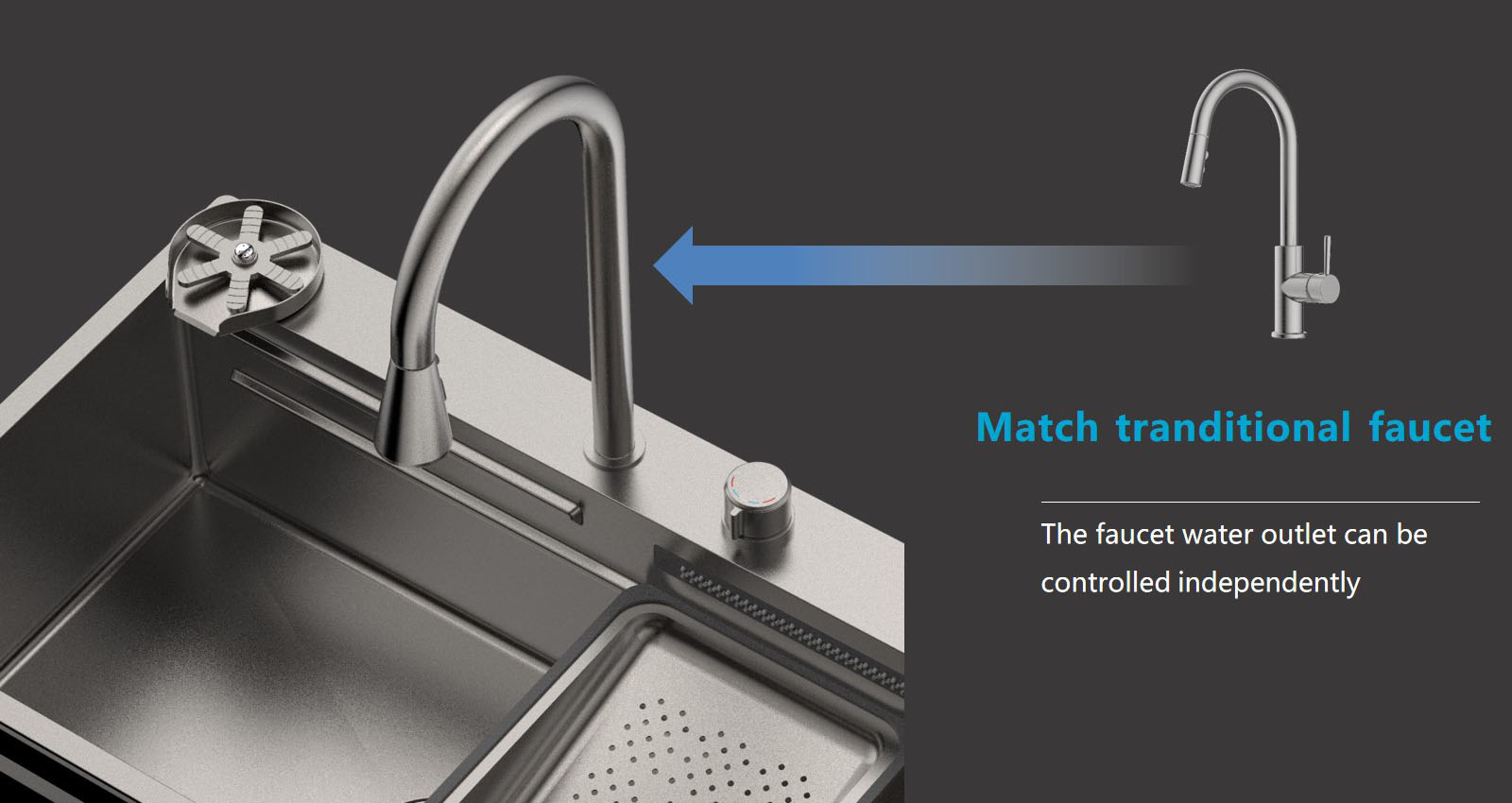 Vitality Multifunctional Kitchen Sink