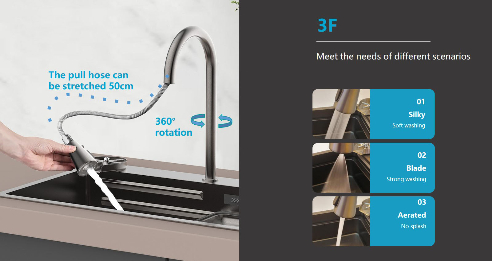 Vitality Multifunctional Kitchen Sink